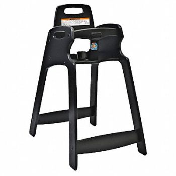 KOALA KARE PRODUCTS Eco High Chair Unssbld Black, 12Y387