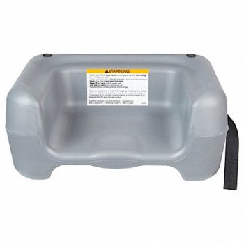 KOALA KARE PRODUCTS Dark Grey Booster Seat With Strap PK4, 12Y446