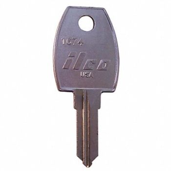 KABA ILCO Key Blank Brass 1674 PK10, 12Y998