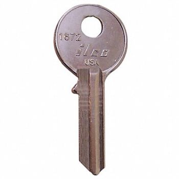 KABA ILCO Key Blank Brass 1672 PK10, 12Y999