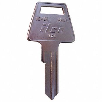 KABA ILCO Key Blank Brass 1045L-AM3L PK10, 12Z005