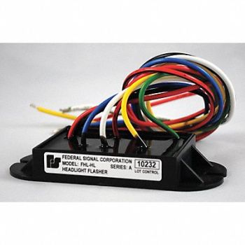 FEDERAL SIGNAL Headlight Flasher Universal, 12Z149