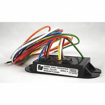 FEDERAL SIGNAL Headlight Flasher Charger, 12Z152