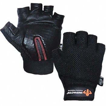 IMPACTO Anti-Vibration Gloves 2XL Black PR, 12Z319