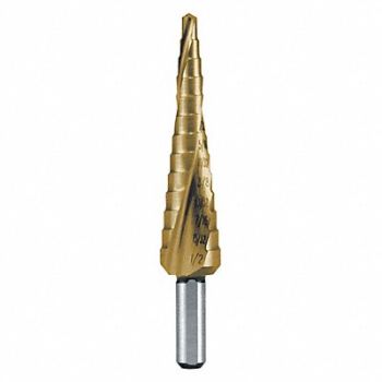 RUKO Step Drill TIN Size 2 1/8 -1/2, 130L04