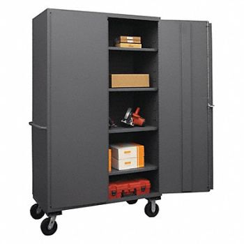 DURHAM MFG Cabinet Flush Door Mobile 14 Gauge, 130V52