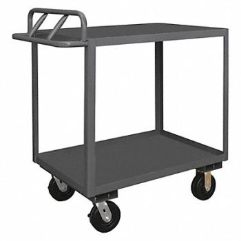 GRAINGER APPROVED Utility Cart 3 600 lb Steel, 49Y194