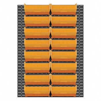 DURHAM MFG Louvered Panel Wall Mount 23 x64, 130W47