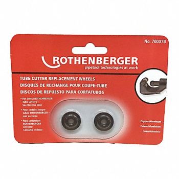 ROTHENBERGER Cutter Wheel Replacement PK2, 131U98