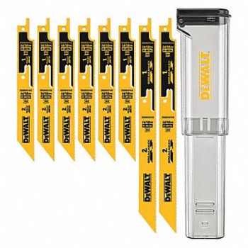 DEWALT Breakaway Recip Set W/Case 8Pc, 131V69