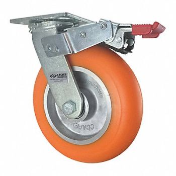 CC APEX Swivel Plate Caster w/Brake TotalLock 8, 131Y55