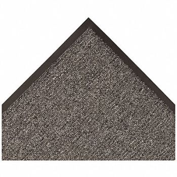 NOTRAX Carpeted Runner Gray 4ft. x 8ft., 3UFG9