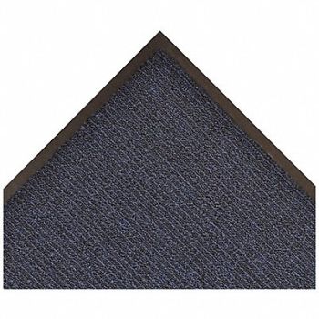 NOTRAX D9158 Carpeted Runner Navy 3ft. x 10ft., 6PY87