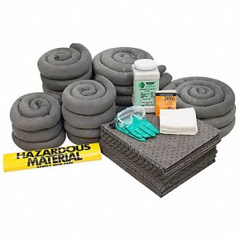 ENPAC Spill Kit Refill Chem/Hazmat Brown, 6XGK6