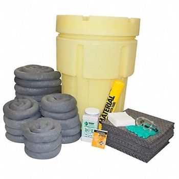 ENPAC Spill Kit Chem/Hazmat Yellow, 6XGK5