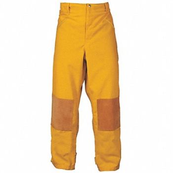FIRE-DEX Wildland Pant Yellow Nomex No Trim 3X, 13A448