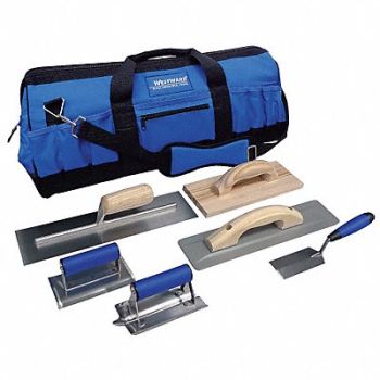 WESTWARD Concrete Apprentice Tool Kit 7 Pc, 13A756