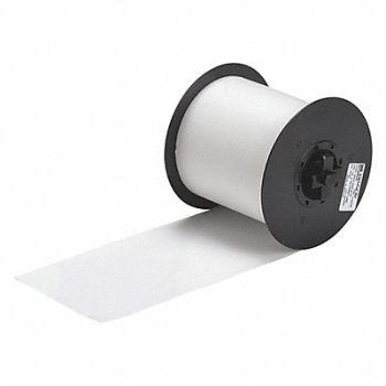 BRADY Label Tape Cartridge White 100 ft L, 13C786