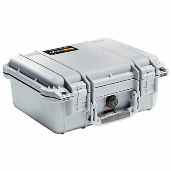PELICAN G3114 Protective Case 4 in Double Throw Silver, 13D734