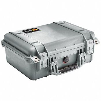 PELICAN G3119 ProtCase 4 3/8 in Double Throw Silver, 13D762