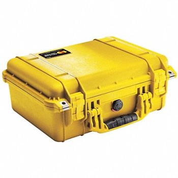 PELICAN G3119 ProtCase 4 3/8 in Double Throw Yellow, 13D764