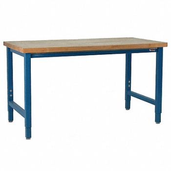 BENCHPRO Workbench Butcher Block 120 W 36 D, 13E329