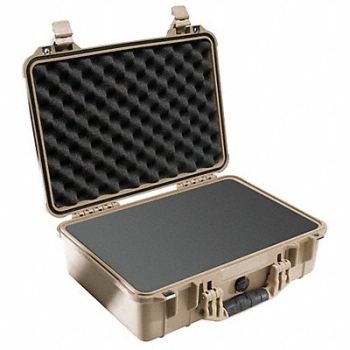 PELICAN G3127 ProtCase 4.31 in Double Throw Desert Tan, 13E455