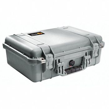 PELICAN G3128 ProtCase 4.31 in Double Throw Silver, 13E459