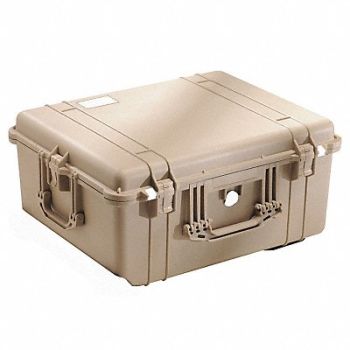 PELICAN G3138 ProtCase 8 37/64 in DblThrw Desert Tan, 13E509