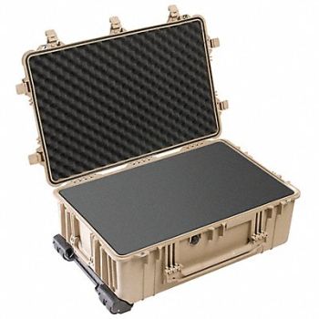 PELICAN G3145 ProtCase 8 27/32 in DblThrw Desert Tan, 13E526