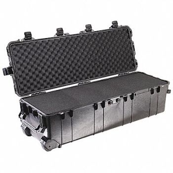 PELICAN G3157 Protective Case 9 37/64 in Padlock Black, 13E556
