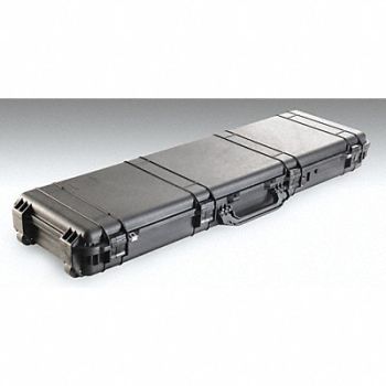 PELICAN G3160 ProtCase 3 1/2 in Double Throw Black, 13E564