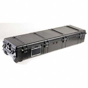 PELICAN G3162 Protective Case 6 3/4 in Padlock Black, 13E570