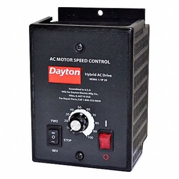 DAYTON Variable Frequency Drive 1/2 hp 240V AC, 13E660
