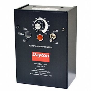 DAYTON Variable Frequency Drive 1 hp 240V AC, 13E661