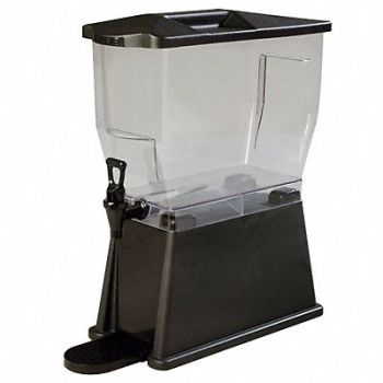 CARLISLE Beverage Dispenser Single 3 Gal Black, 13F141