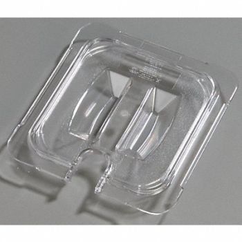 CARLISLE Notched Food Pan Lid Sixth-Size PK6, 13F274