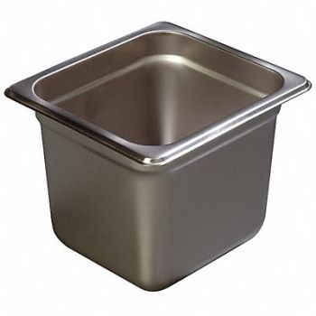 CARLISLE DuraPan Food Pan Sixth-Size SS PK6, 13F293