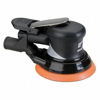 DYNABRADE Air Random Orbital Sander 0.28HP 5 In., 13F643