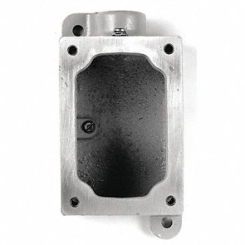 APPLETON ELECTRIC Mounting Body 1Gang 1In Dead-End M Iron, 13F846