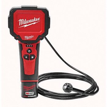 MILWAUKEE Video Borescope 2.7 Display 108 Shaft, 13G256