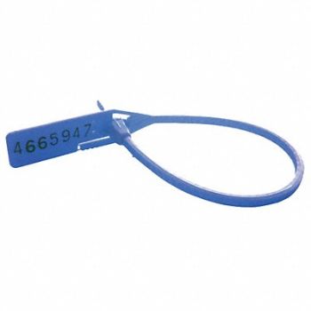 CORTECH Cinch-up Locking Seal Blue PK100, 13G476