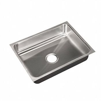 JUST MANUFACTURING Just Under Sink Rect 22inx16inx5-1/2in, 13G636
