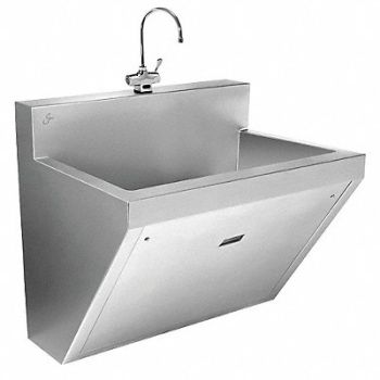 JUST MANUFACTURING Just Scrub Sink Rect 30inx17-1/2inx11in, 13G647