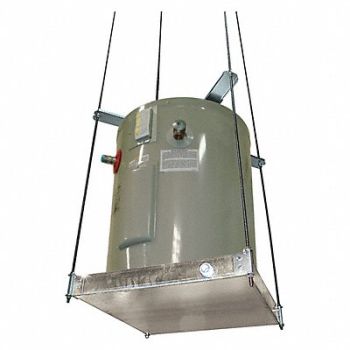 GRAINGER APPROVED Suspended Water Heater Platform 50 gal, 13G664