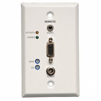 TRIPP LITE Display Extender Recvr VGA 3.5mm Cat5e/6, 13J038