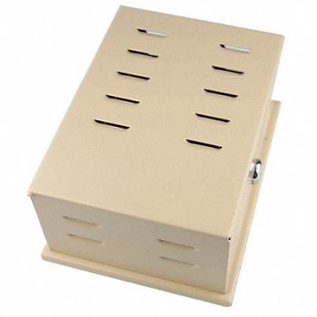 GRAINGER APPROVED Tstat Guard Steel 8 7/16x6 1/4x3 11/16in, 13J043