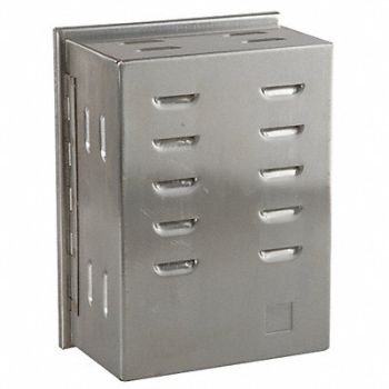 GRAINGER APPROVED Tstat Guard SS 8 7/16x6 1/4x3 11/16in, 13J046