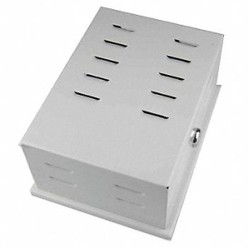 GRAINGER APPROVED Tstat Guard Steel 8 7/16x6 1/4x3 11/16in, 13J050