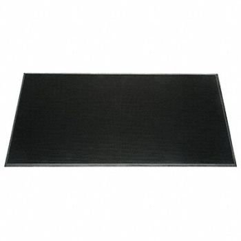 ABILITY ONE Walk-Off Mat Black 3ft. x 6ft., 13J095